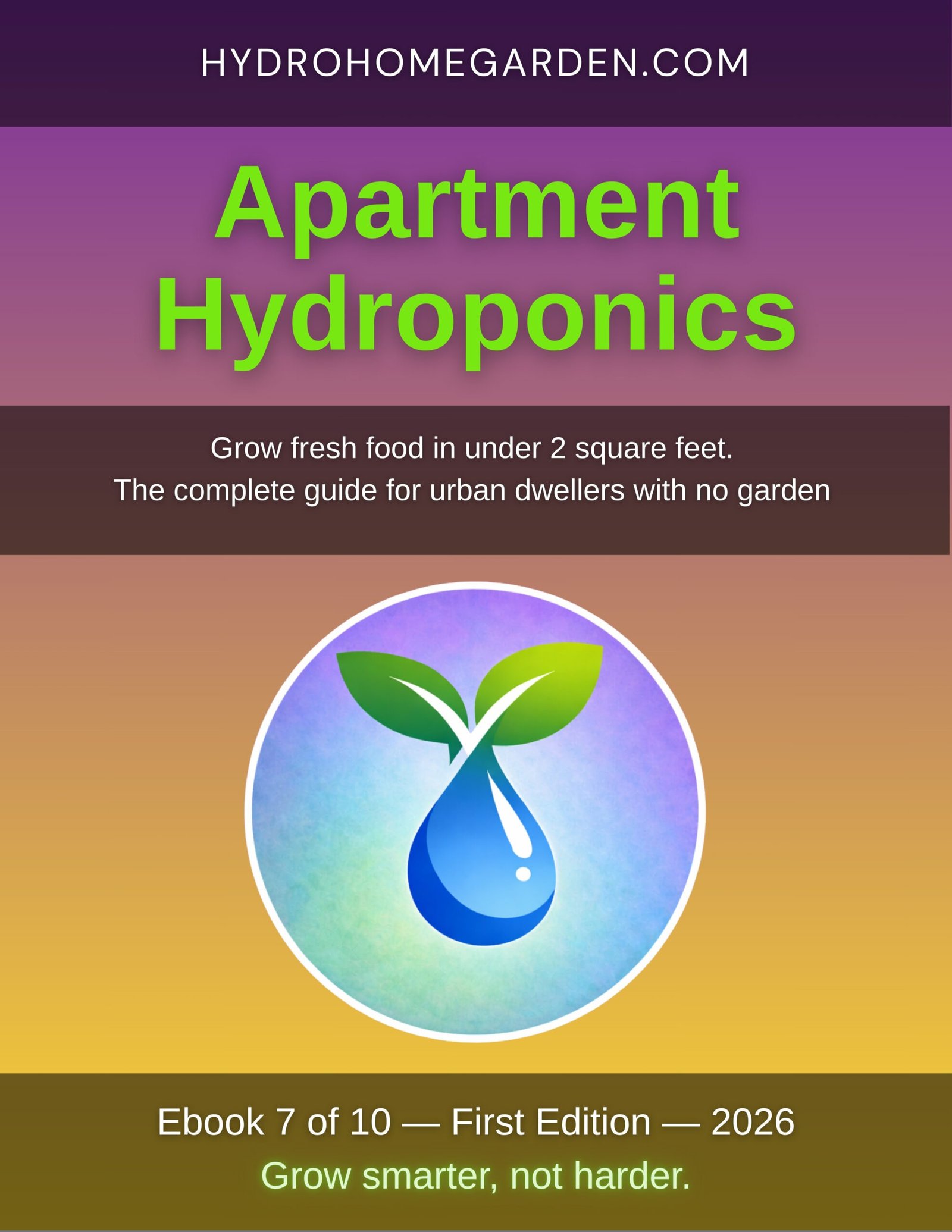 Apartment Hydroponics ebook cover