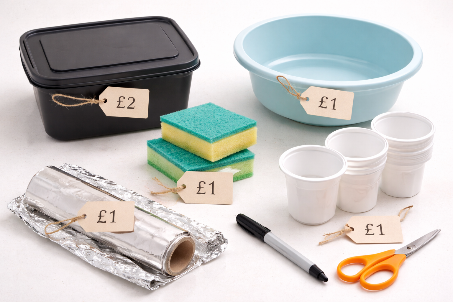 Budget household items from the pound shop that can be converted into hydroponic growing systems